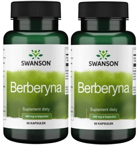 2 x Berberyna 400mg 60kaps, Swanson.webp