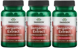 3 x Bergamot extract 30 kaps, Swanson