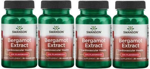 4 x Bergamot extract 30 kaps, Swanson.webp