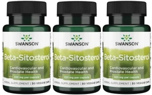 3 x Beta-Sitosterol 320mg 30vkaps, Swanson