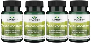 4 x Beta-Sitosterol 320mg 30vkaps, Swanson