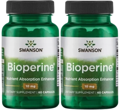 2 x Bioperine 10mg 60 kaps, Swanson.webp