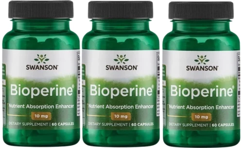 3 x Bioperine 10mg 60 kaps, Swanson.webp