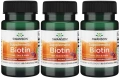 3 x Biotyna 60 tabletek do ssania, Swanson.webp