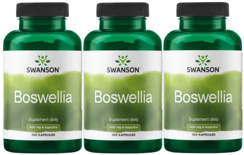 3 x Boswellia 400mg 100 kaps, Swanson.webp