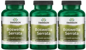3 x Boswellia Serrata extract 120 kaps, Swanson