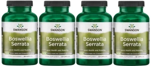 4 x Boswellia Serrata extract 120 kaps, Swanson