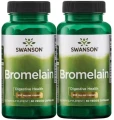 2 x Bromelain - Bromelina maksymalna moc 60kaps, Swanson.webp