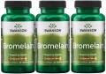 3 x Bromelain - Bromelina maksymalna moc 60kaps, Swanson.webp