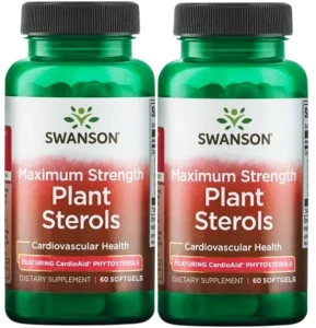 2 x Plant Sterols 60 kapsułek, Swanson