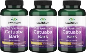 3 x Catuaba bark 120 kaps, Swanson