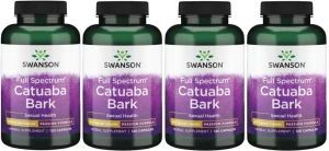 4 x Catuaba bark 120 kaps, Swanson