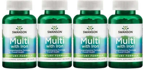 4 x Multi with Iron (Century Formula) 130 tabs, Swanson.webp