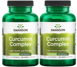 2 x Curcumin complex 350mg 120caps, Swanson