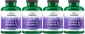 4 x Calcium Citrate &amp; Vitamin D - Cytrynian wapnia &amp; Witamina D-3 250tabl, Swanson.webp