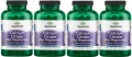 4 x Calcium Citrate + Magnesium - Cytrynian wapnia + magnez 150 kapsułek, Swanson.webp
