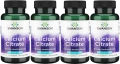 4 x Calcium Citrate - Cytrynian wapnia 200mg 60 kaps, Swanson.webp