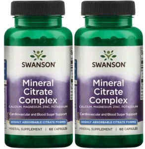 2 x Mineral Citrate Complex - Cytryniany - Multi Mineral Citrate Complex, Swanson