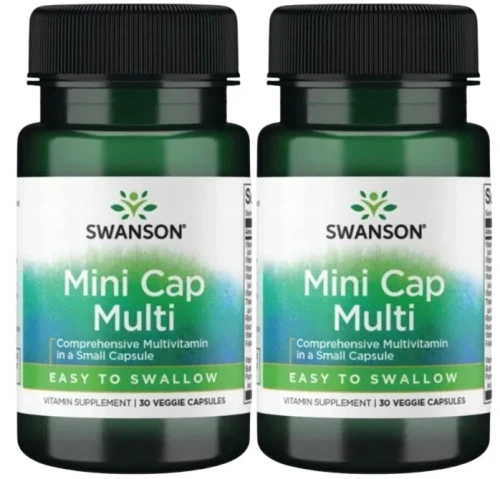 2 x Mini Cap Multi - Daily Multi-Vitamin 30kaps, Swanson.webp