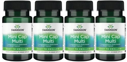 4 x Mini Cap Multi - Daily Multi-Vitamin 30kaps, Swanson.webp