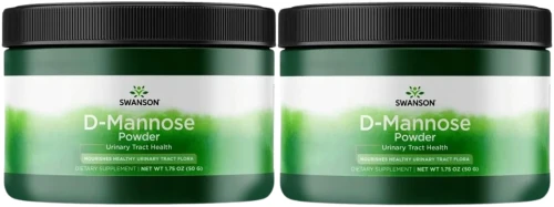 2 x D-Mannose Powder - D-mannoza proszek 50g, Swanson.webp