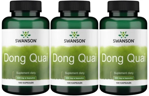 3 x FS Dong Quai 530mg 100kaps, Swanson.webp