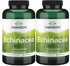 2 x Echinacea 400mg 180kaps, Swanson