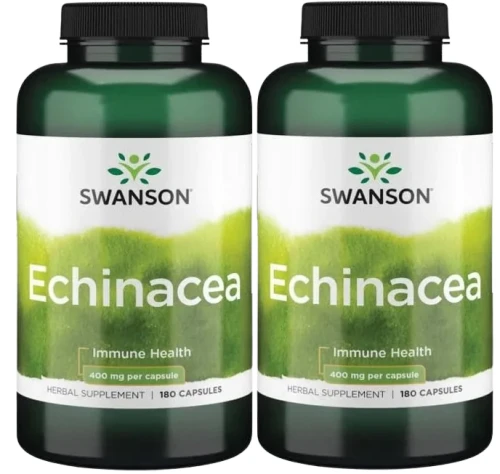 2 x Echinacea 400mg 180kaps, Swanson.webp