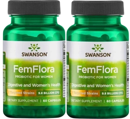 2 x Femflora 60kaps, Swanson.webp