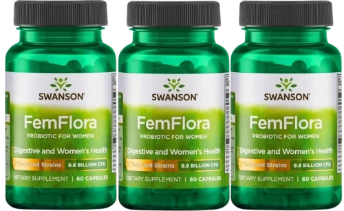 3 x Femflora 60kaps, Swanson.webp