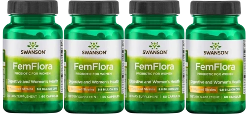 4 x Femflora 60kaps, Swanson.webp