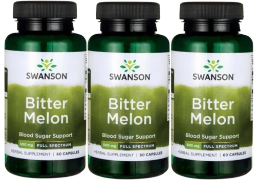 3 x FS Bitter Melon 500mg 60kaps, Swanson.webp