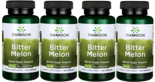 4 x FS Bitter Melon 500mg 60kaps, Swanson.webp