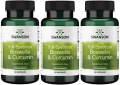 3 x FS Boswellia &amp; Curcumin 60kaps, Swanson.webp
