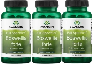 3 x FS Boswellia forte 800mg 60kaps, Swanson