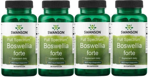 4 x FS Boswellia forte 800mg 60kaps, Swanson.webp