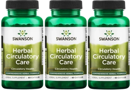 3 x Herbal Circulatory Care 60 kaps, Swanson.webp