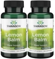 2 x Lemon Balm 500mg 60kaps, Swanson.webp