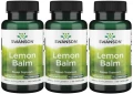 3 x Lemon Balm 500mg 60kaps, Swanson.webp