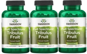 3 x FS Tribulus Fruit 500mg 90kaps, Swanson