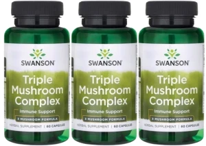 3 x FS Triple Mushroom 60kaps, Swanson