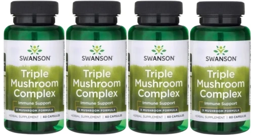 4 x FS Triple Mushroom 60kaps, Swanson.webp