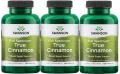 3 x True Cinnamon ( Cejloński) 300mg 120kaps, Swanson.webp