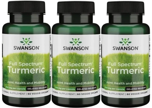 3 x FS Turmeric 750mg 60kaps, Swanson.webp