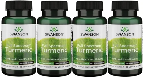 4 x FS Turmeric 750mg 60kaps, Swanson.webp