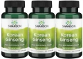 3 x Korean Ginseng - Żeń-Szeń 500mg 100 kaps, Swanson.webp