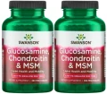 2 x Glucosamine, Chondroitin &amp; MSM, mini 360tabs, Swanson.webp