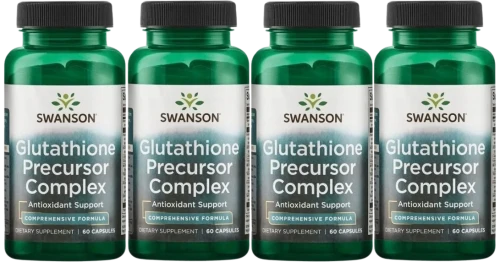 4 x Glutathione Precursor Complex 60kaps, Swanson.webp