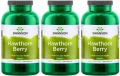 3 x Hawthron Berry - Głóg owoce 565mg 250kaps, Swanson.webp