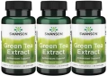 3 x Green Tea Extract 500mg 60kaps, Swanson.webp